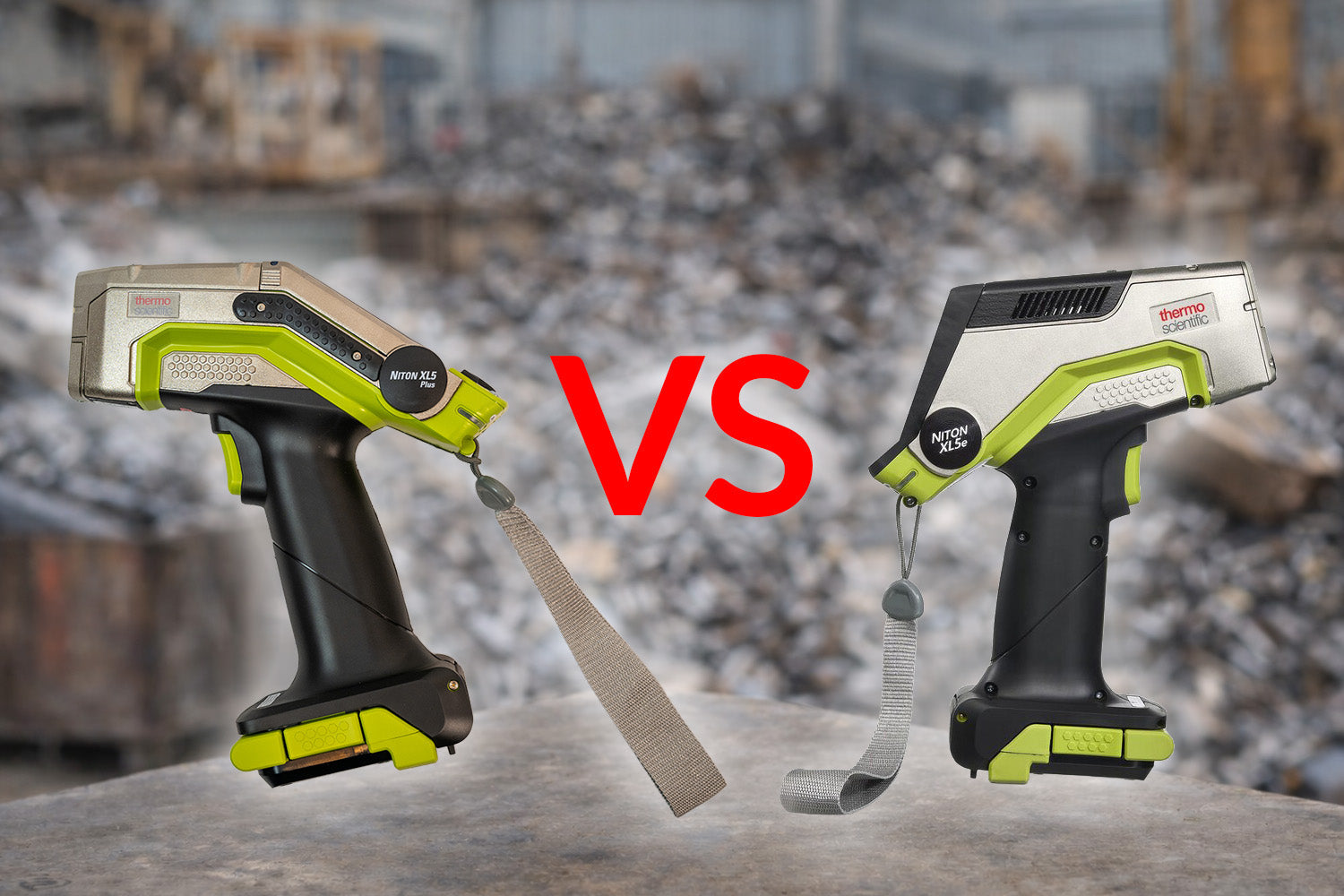 Niton XL5 Plus vs Niton XL5e for Scrap Metal Recycling