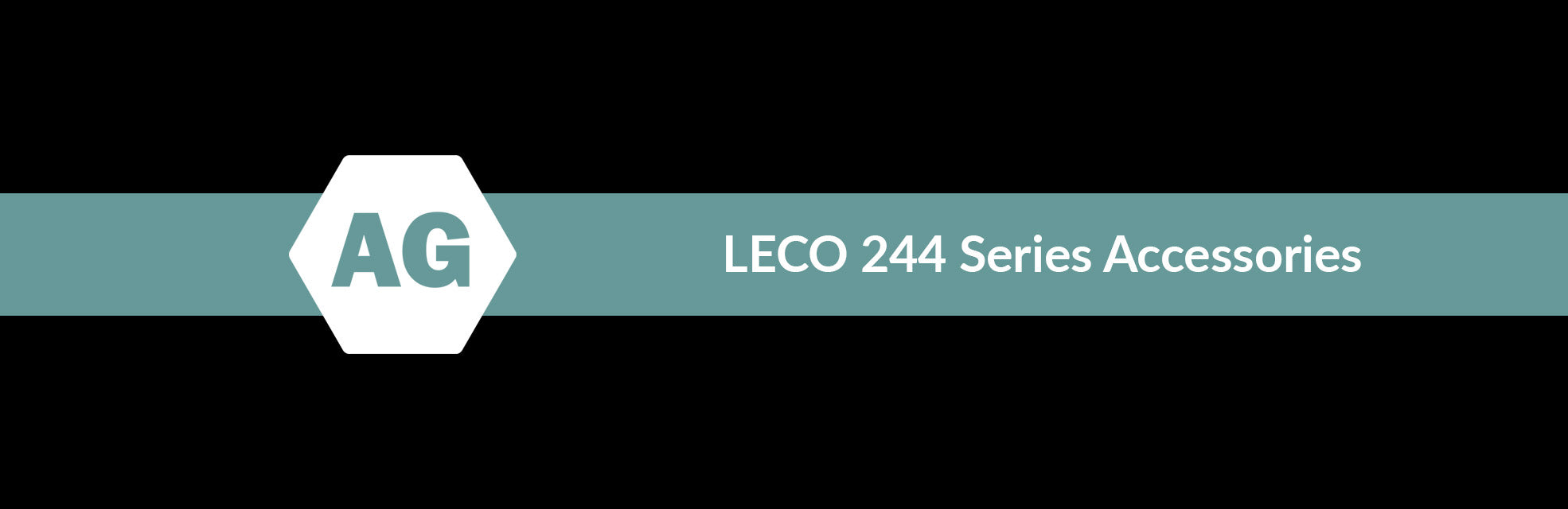 LECO 244 Series Accessories Collection Banner CS244