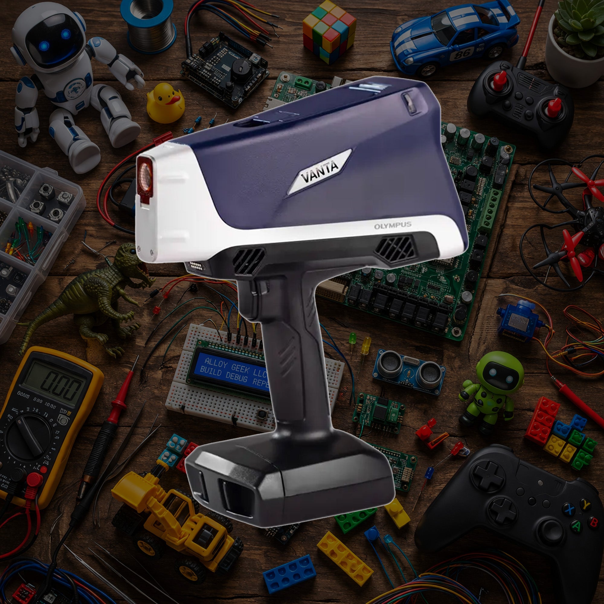 Evident Vanta Core Handheld XRF Analyzer for RoHS Compliance