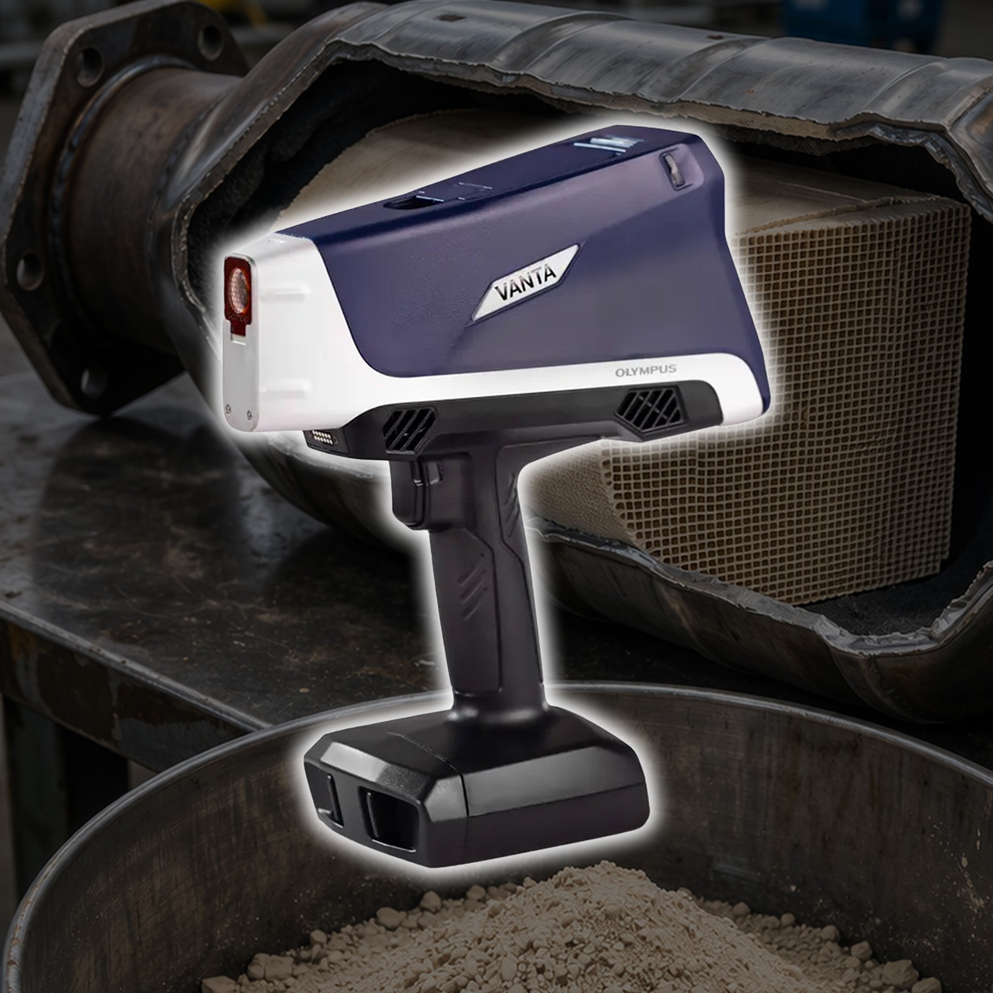 Rental Evident Vanta core for catalytic converter recycling and metal identificaiton