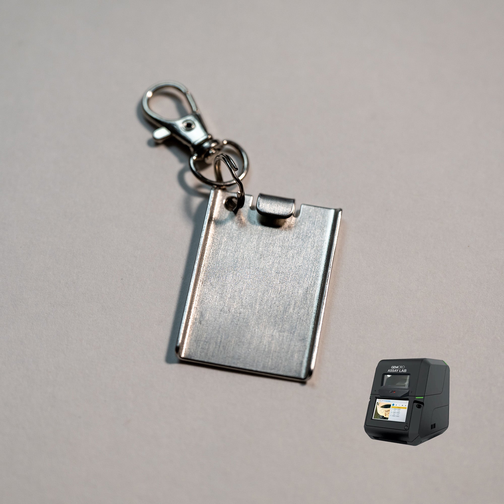 Clean View of the Gemoro XRF Assay 316 Stainless Steel Calibration Standard