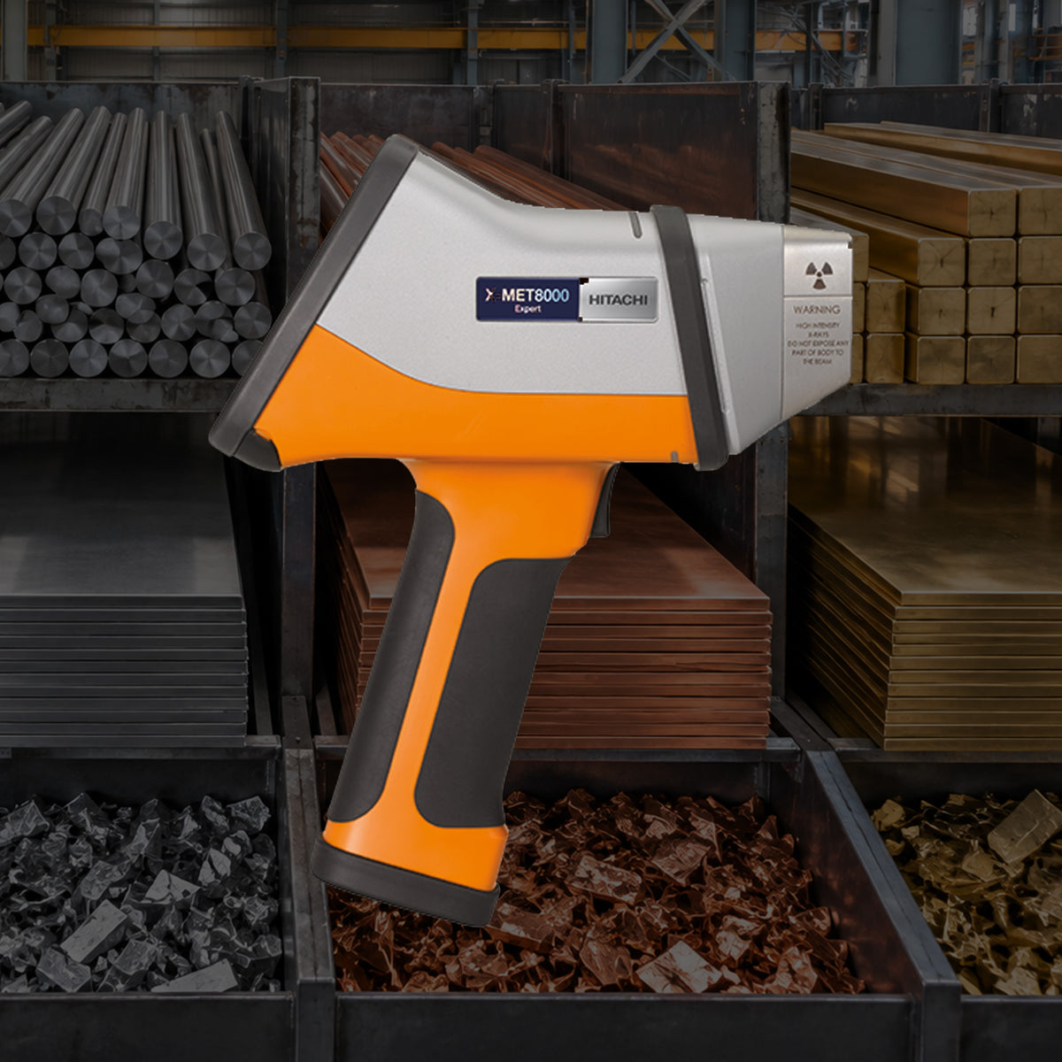 New Hitachi X-MET8000 Expert Handheld XRF Analyzer - Alloy