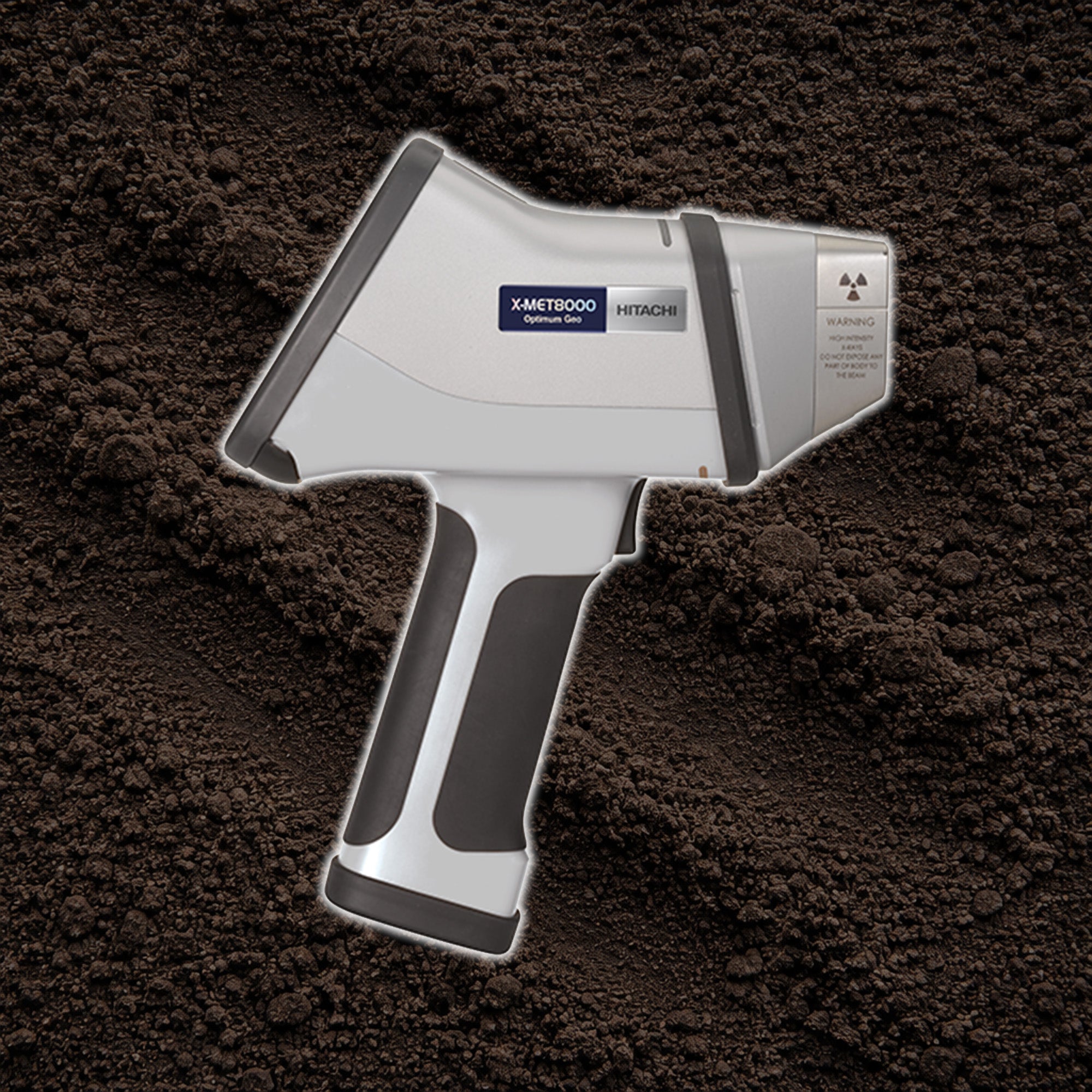 Hitachi X-MET8000 Optimum Geo Handheld XRF Analyzer for Soil Contamination Testing