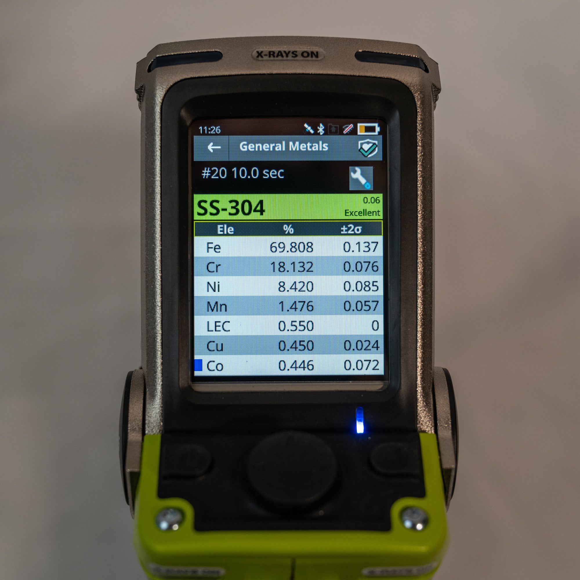 Used Niton XL5 Plus Handheld XRF Analyzer for Catalytic Converter Testing