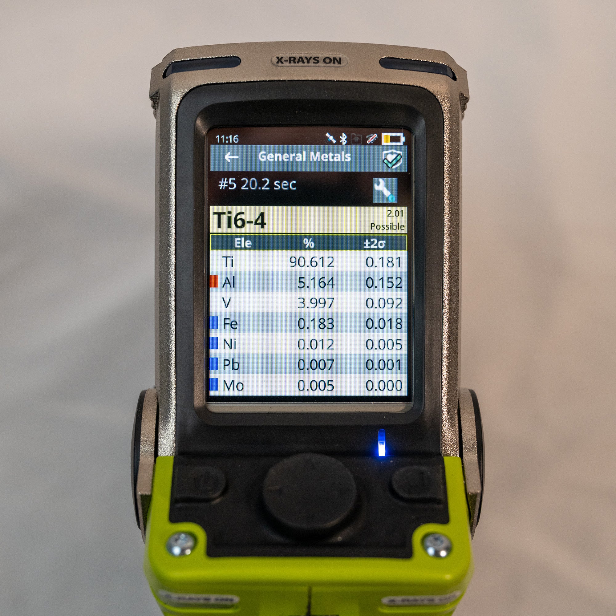 Rental Thermo Scientific Niton XL5 Plus Handheld XRF for Alloy Sorting & Metal ID