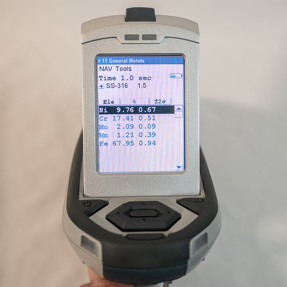 Pre-Owned Thermo Scientific Niton XL3t 900S grade ID 316 Stainless Steel