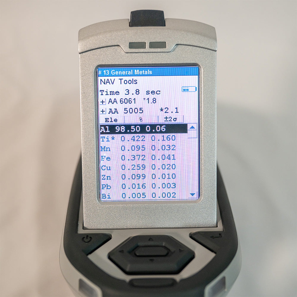 Pre-Owned Thermo Scientific Niton XL3t 900S grade ID 6061 Aluminum