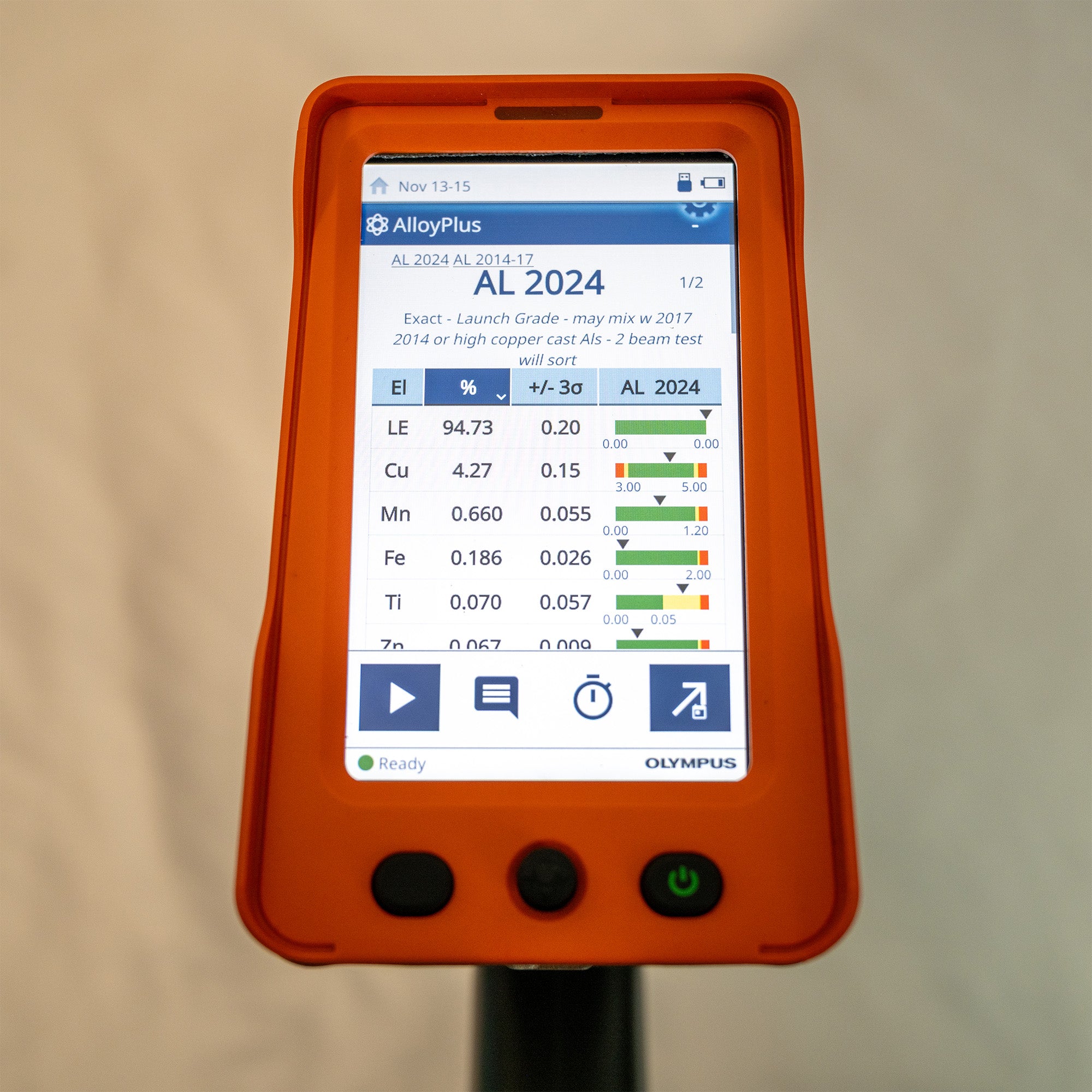 Factory-Refurbished Olympus Vanta Element-S Handheld XRF Analyzer – RoHS & WEEE Screening