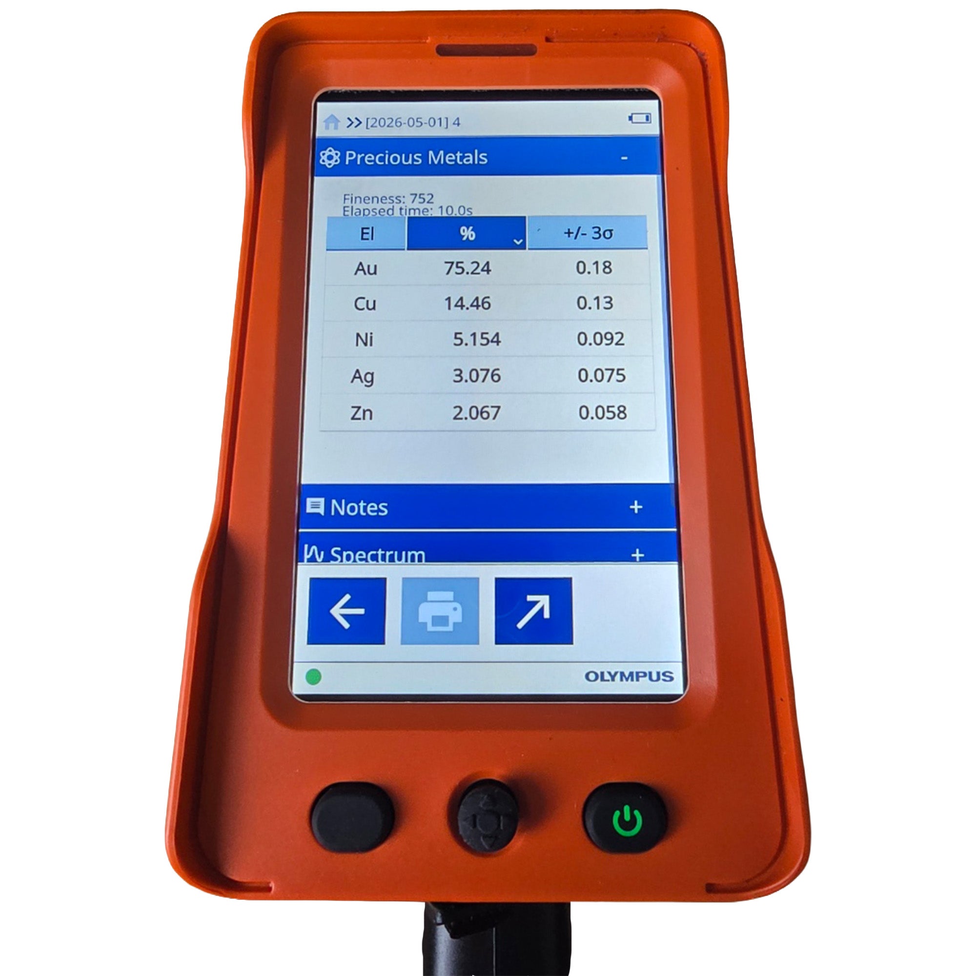 Rental – Olympus Vanta Element-S Handheld XRF for Gold, Silver & Precious Metal Analysis