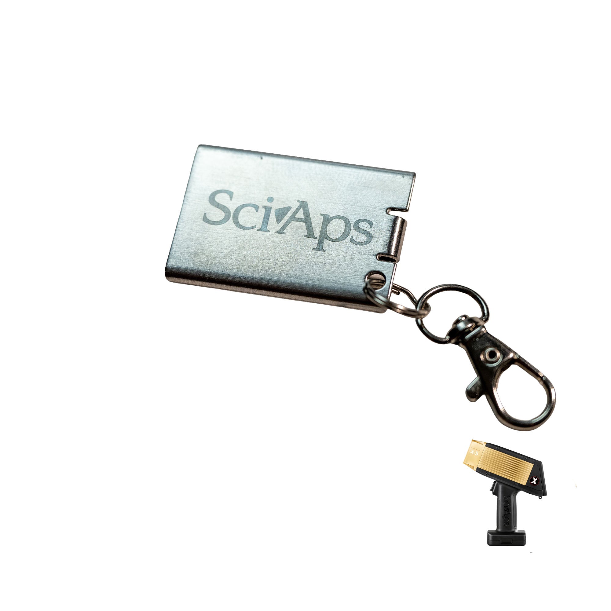 Front View of the SciAps X-5 316 Stainless Steel Calibration Standard