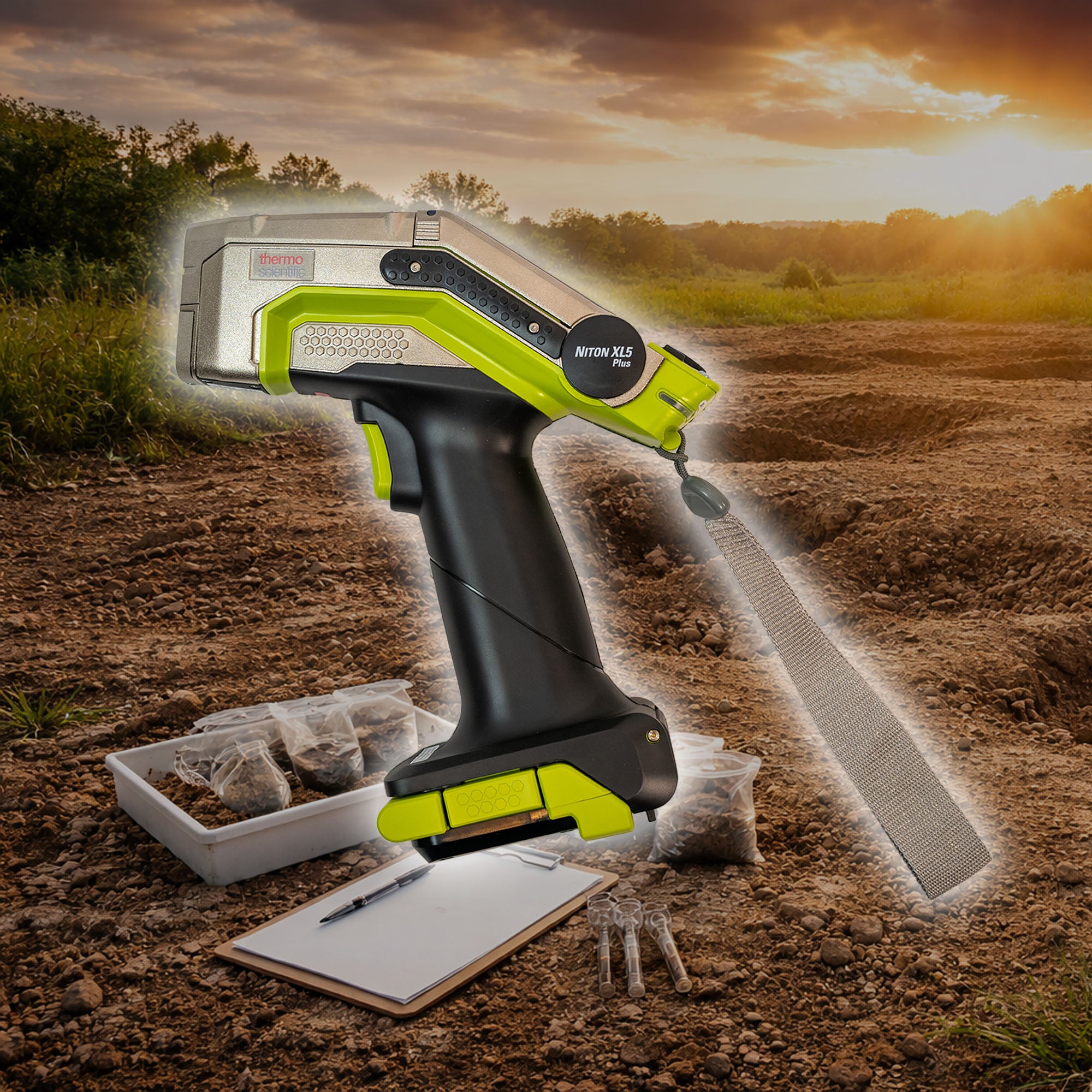 New Niton XL5 Plus Handheld XRF Analyzer – Soil Contamination Testing