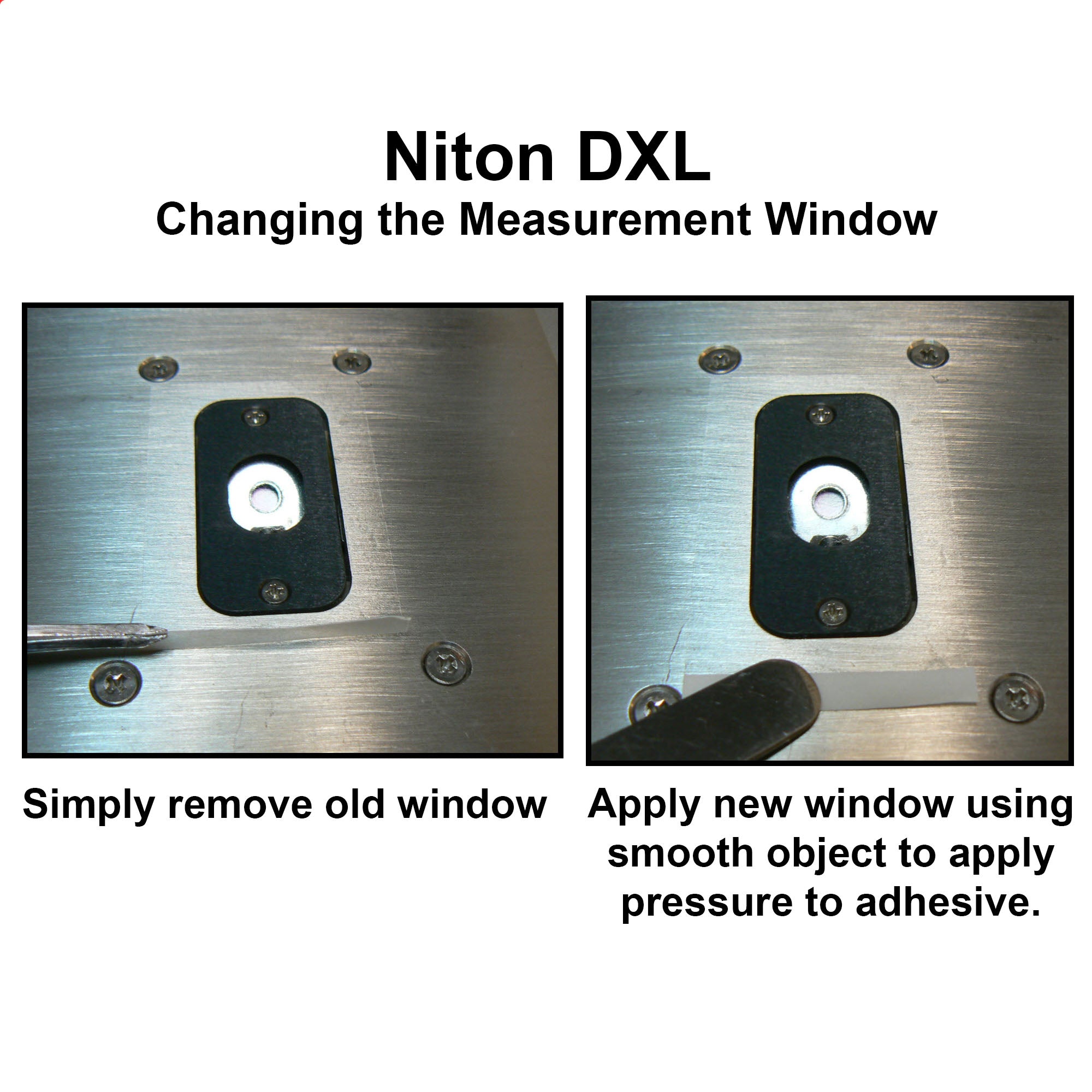 Thermo Scientific Niton DXL XRF Measurement Windows