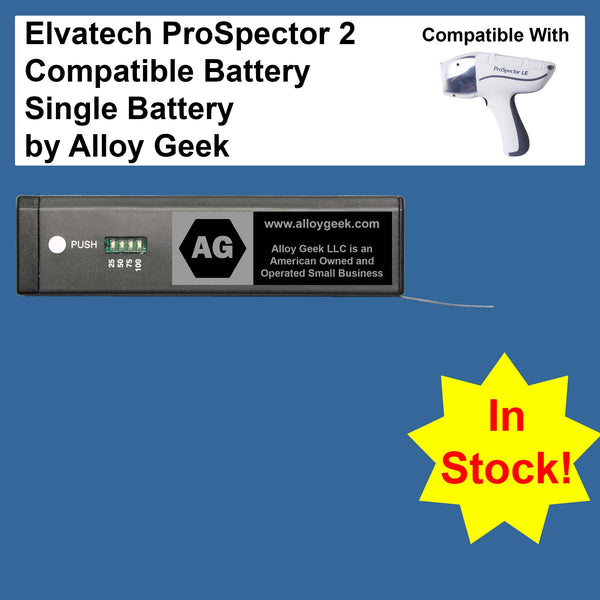 Elvatech Prospector 2 Compatible Battery by Alloy Geek Compatible models: Elvatech ElvaX Prospector 2