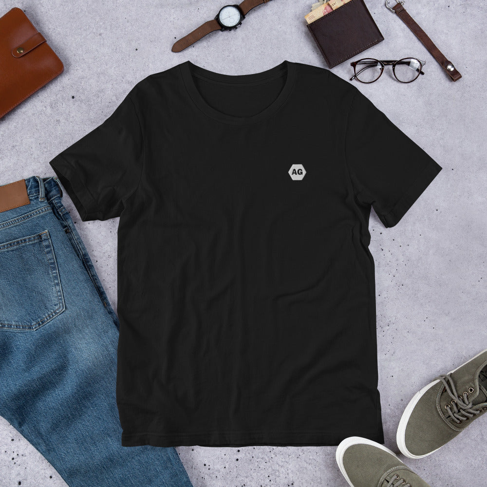 Alloy Geek "AG" Embroidered Unisex T-Shirt
