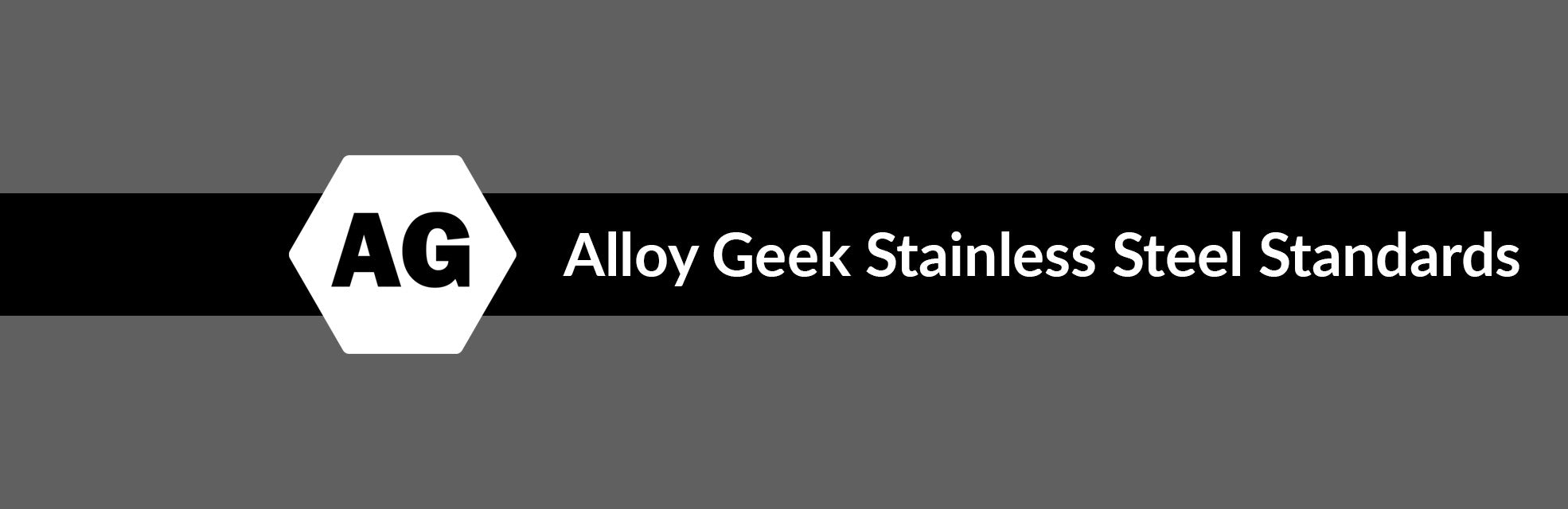 Alloy Geek Stainless Steel Standards and Certified Reference Materials CRM RM
