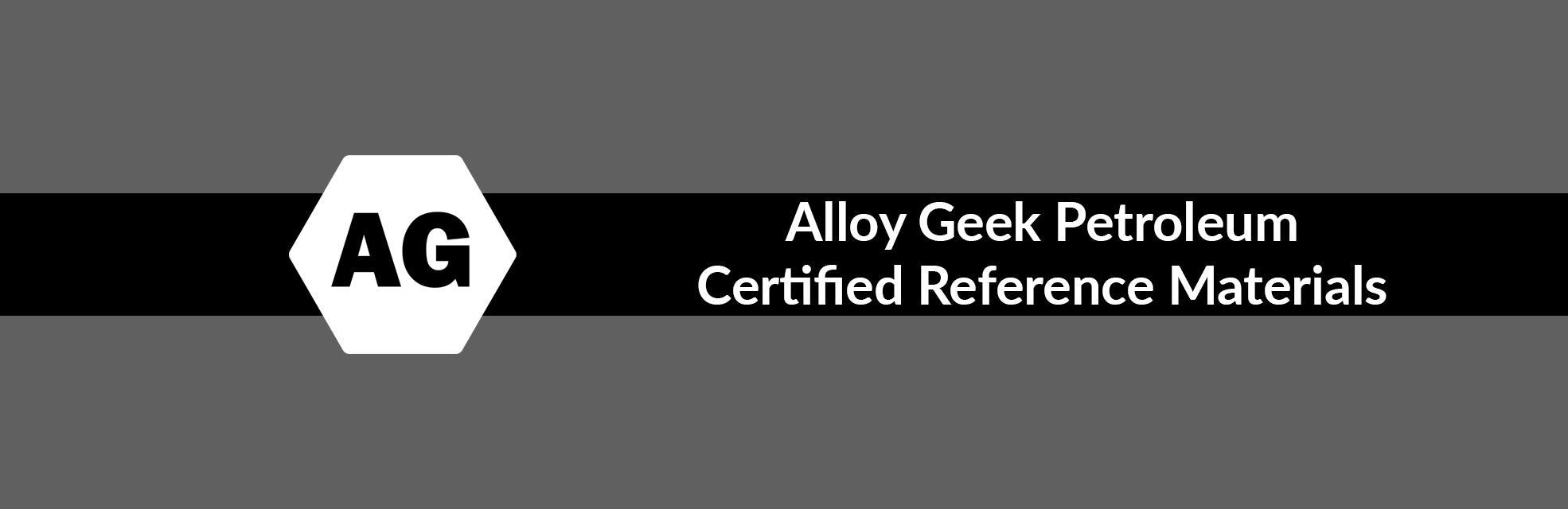 Alloy Geek Petroleum Certified Reference Materials Banner Image
