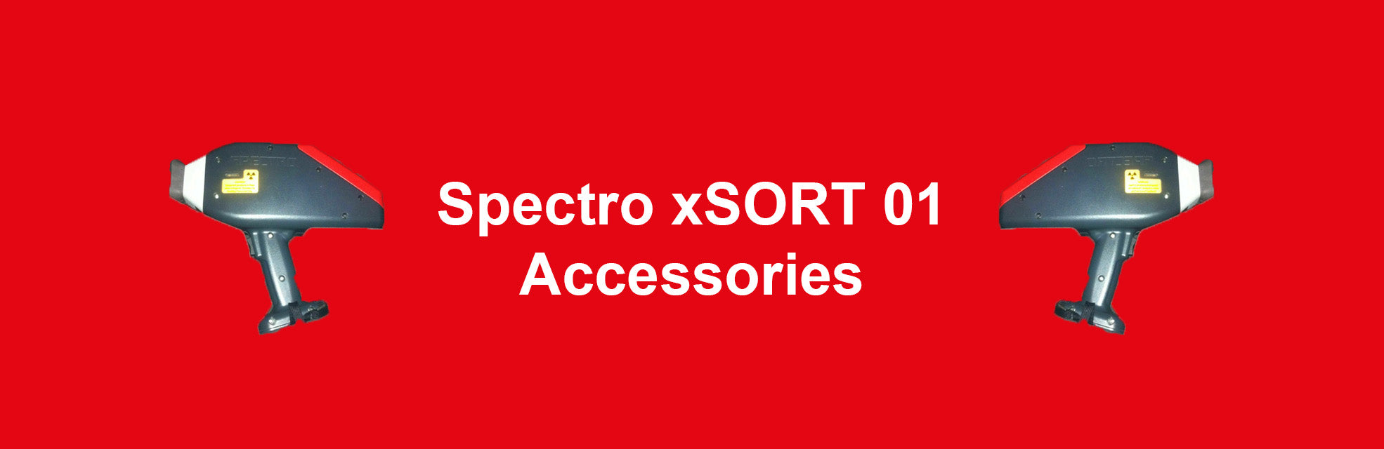 Spectro xSORT 01 Accessories including battery battery charger xrf windows and more!