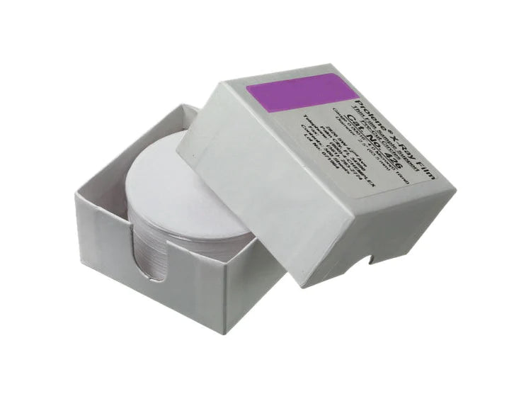 Bruker S2 Puma Prolene Film precut circles 4 micron for EDXRF or XRF Applications PN 7KP78048CB films in box