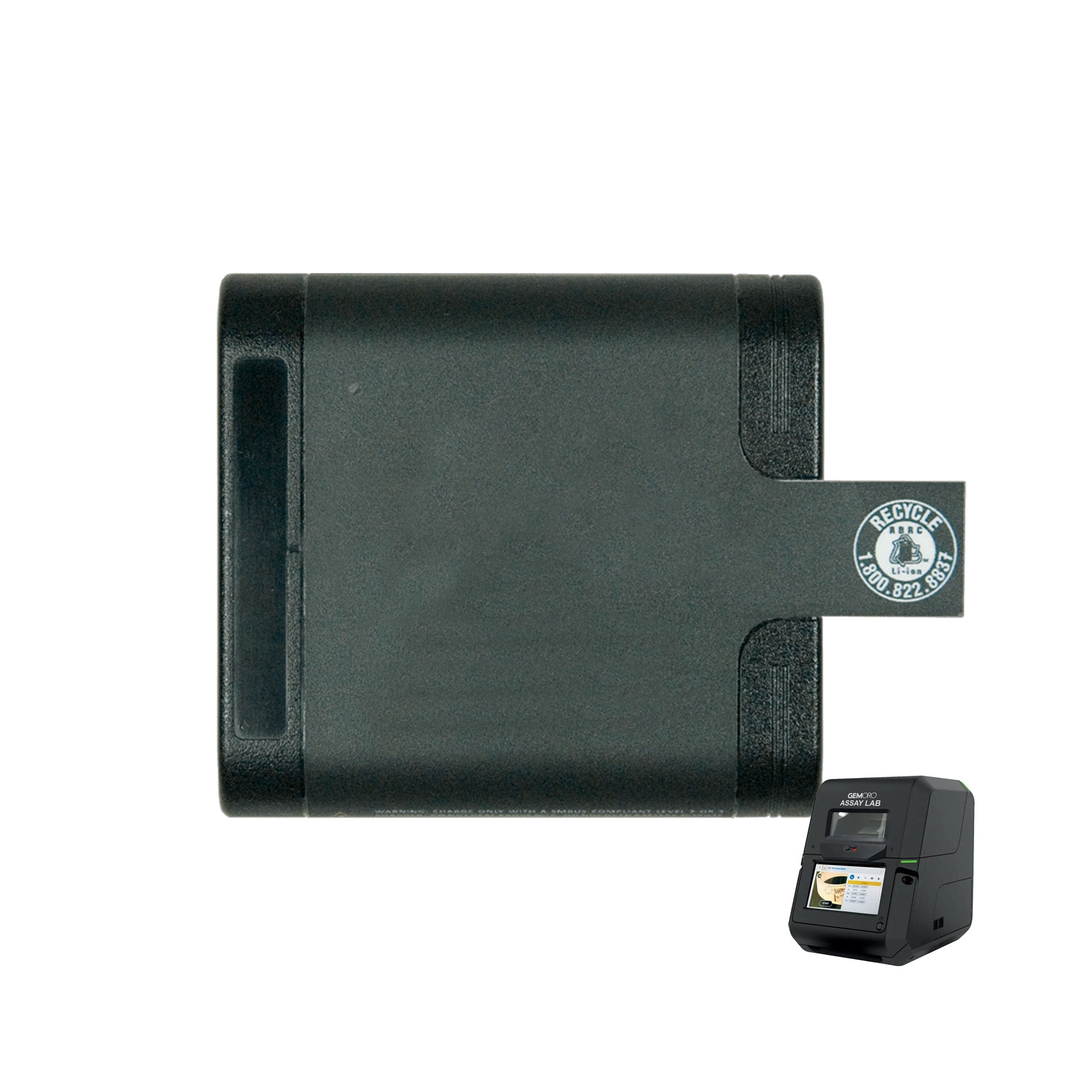 Gemoro XRF Assay Rechargeable Lithium Ion Battery Front View