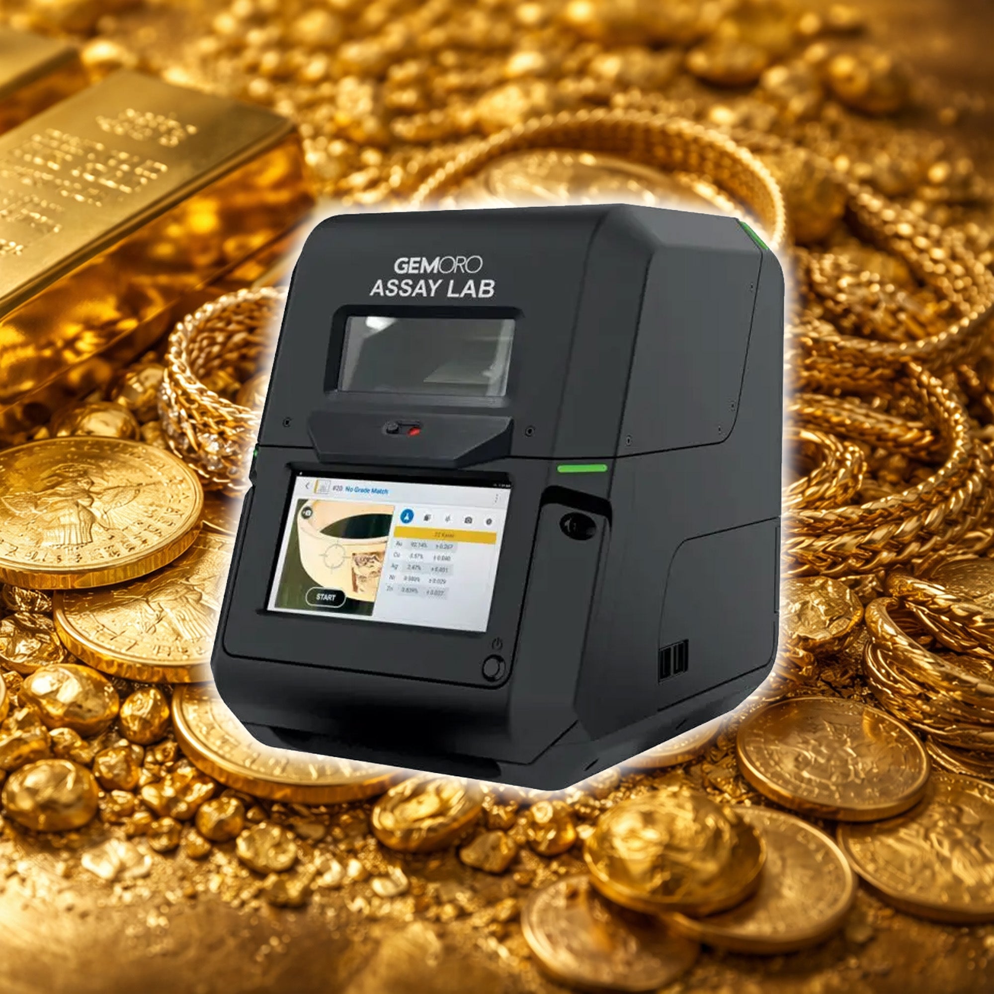 Gemoro XRF Assay – Benchtop Precious Metals Analyzer for Gold Karating & Alloy Verification