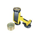 Gemoro XRF Showing the Analyzer ready to test with benchtop setup