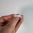 Handheld XRF Sample Cup Lid showing Serrated Teeth