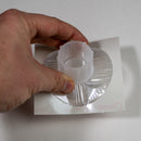 Hitachi LabX5000 Disposable Sample Cup Part Number 10003449 Showing How XRF Film is Applied