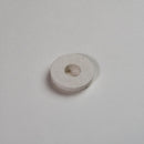 Leco Crucible Covers 10mm Hole Part Number 528-043 and PN 619-880 for CS844 CS744 top iso view