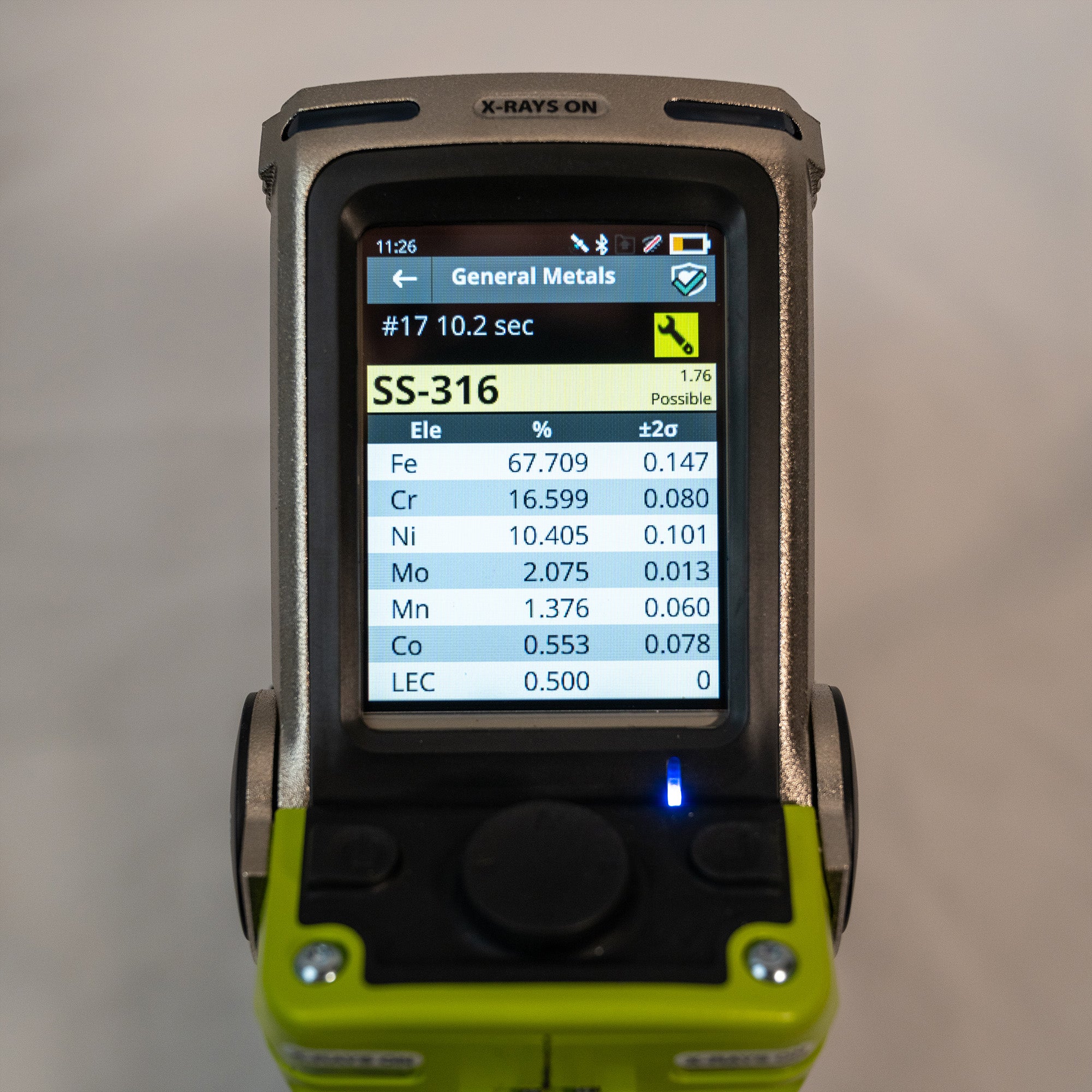 Rental Thermo Scientific Niton XL5 Plus Handheld XRF for Alloy Sorting