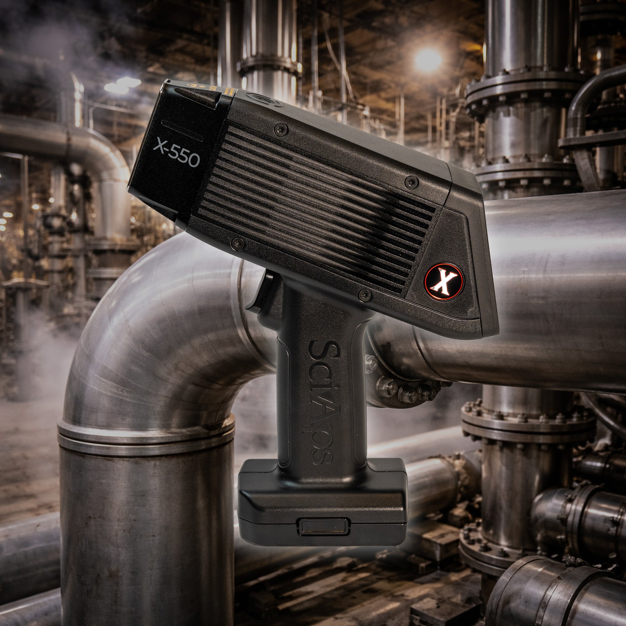 SciAps X550 Handheld XRF for Flow Accelerated Corrosion (FAC) Inspection