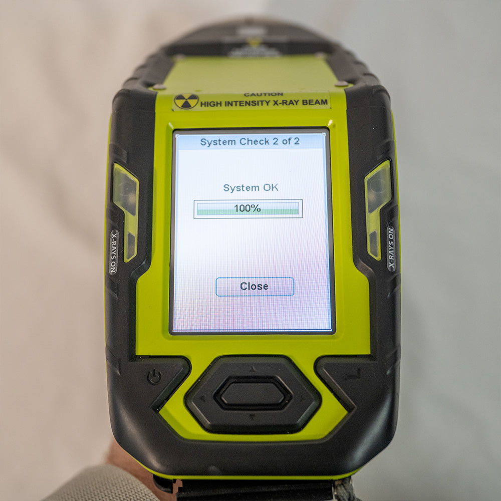 Pre Owned Thermo Scientific Niton XL2 980 Plus Showing System Check Pass