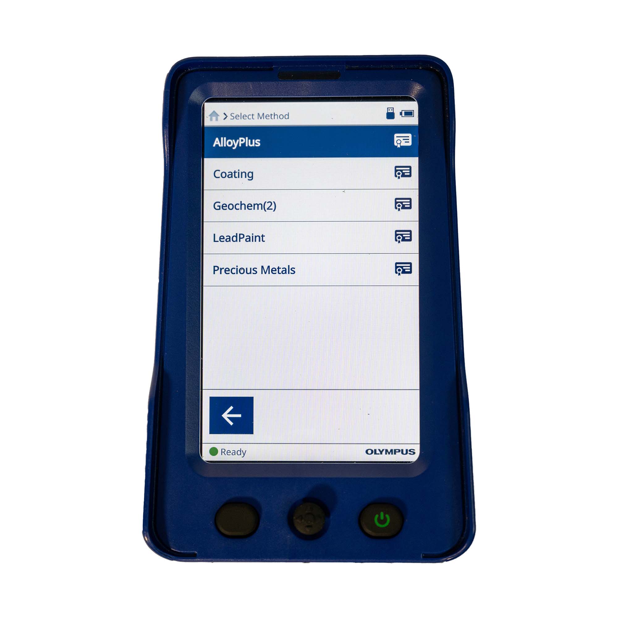 Olympus Vanta C-Series List of All modes Alloy Plus, Coating, Geochem 2-beam, Lead Paint, and Precious Metals