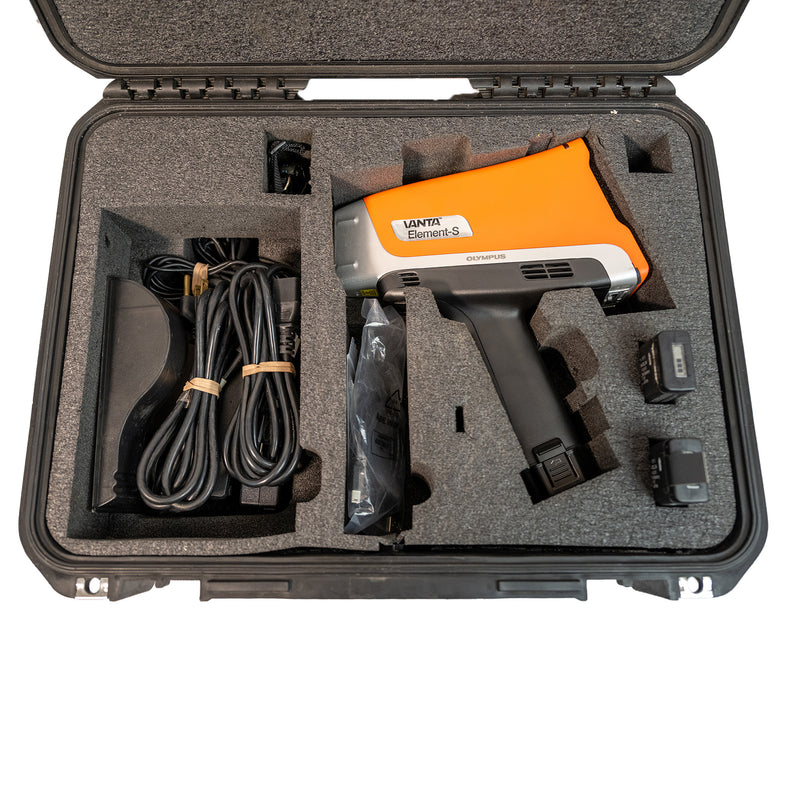 Rental Olympus Vanta Element-S – Handheld XRF Analyzer for RoHS, Electronics & Component Compliance