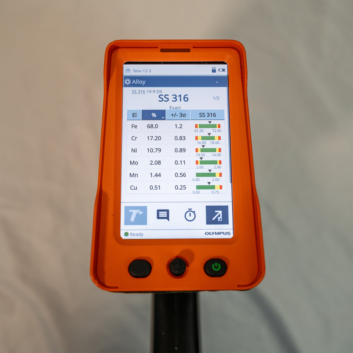Pre-Owned Olympus Vanta Element Handheld XRF Analyzer