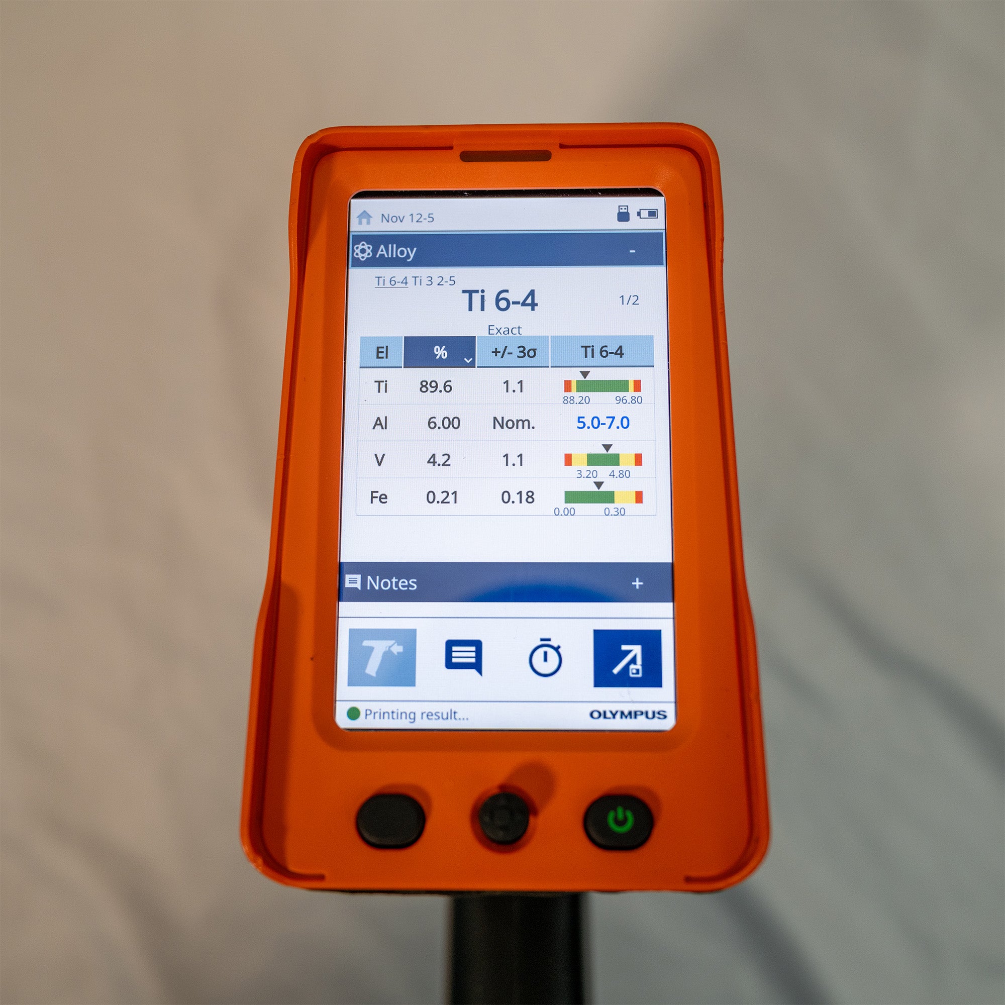Pre-Owned Olympus Vanta Element Handheld XRF Analyzer