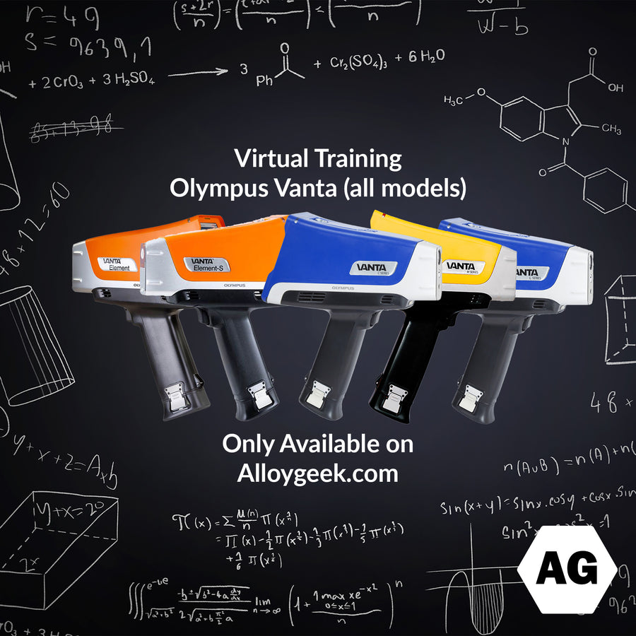 Virtual Training – Olympus Vanta Handheld XRF Models | Alloy Geek