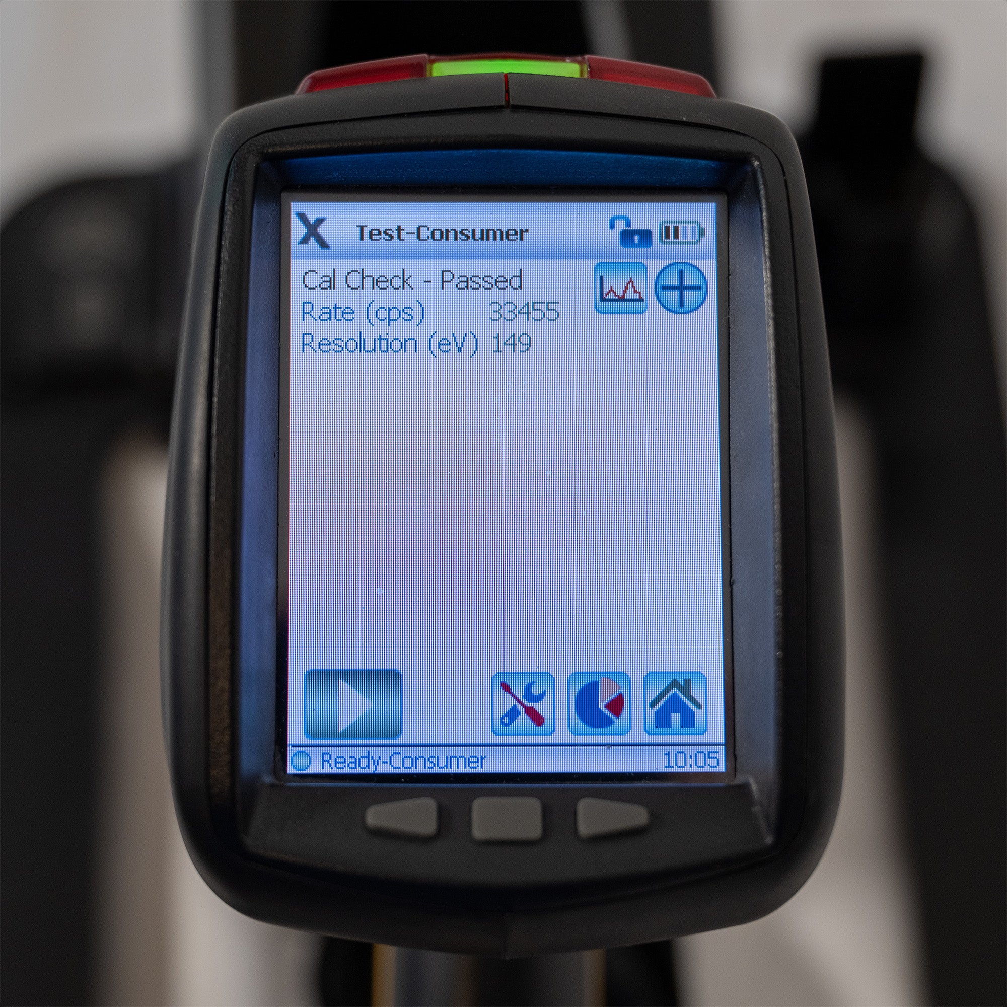 Pre-Owned Olympus Delta Handheld XRF for Alloy Sorting