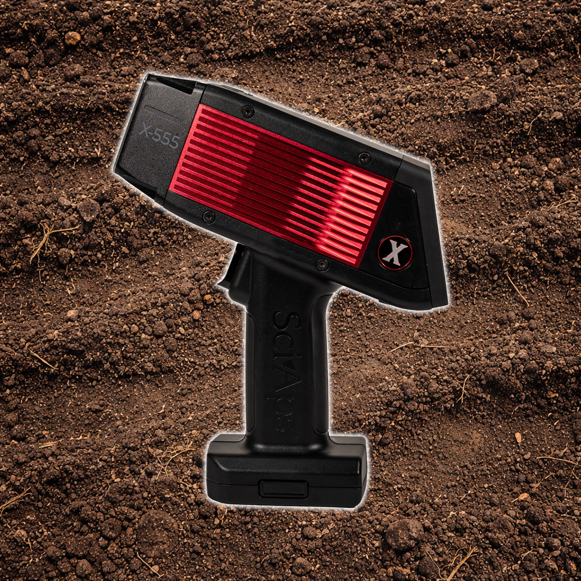 New SciAps X555 Handheld XRF Analyzer for  Soil and Environmental Field Analysis
