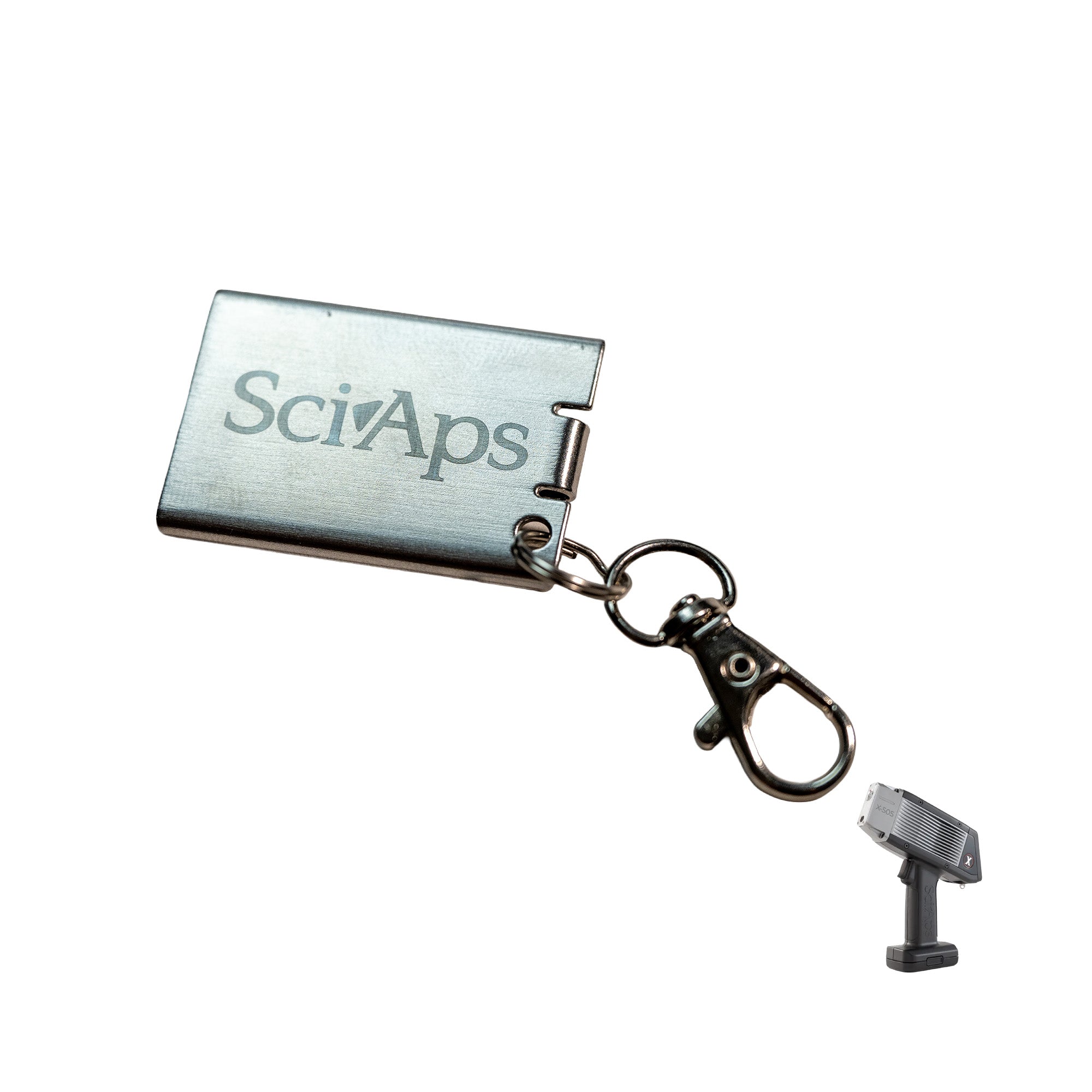 SciAps X505 316 Stainless Steel Calibration Clip Front View