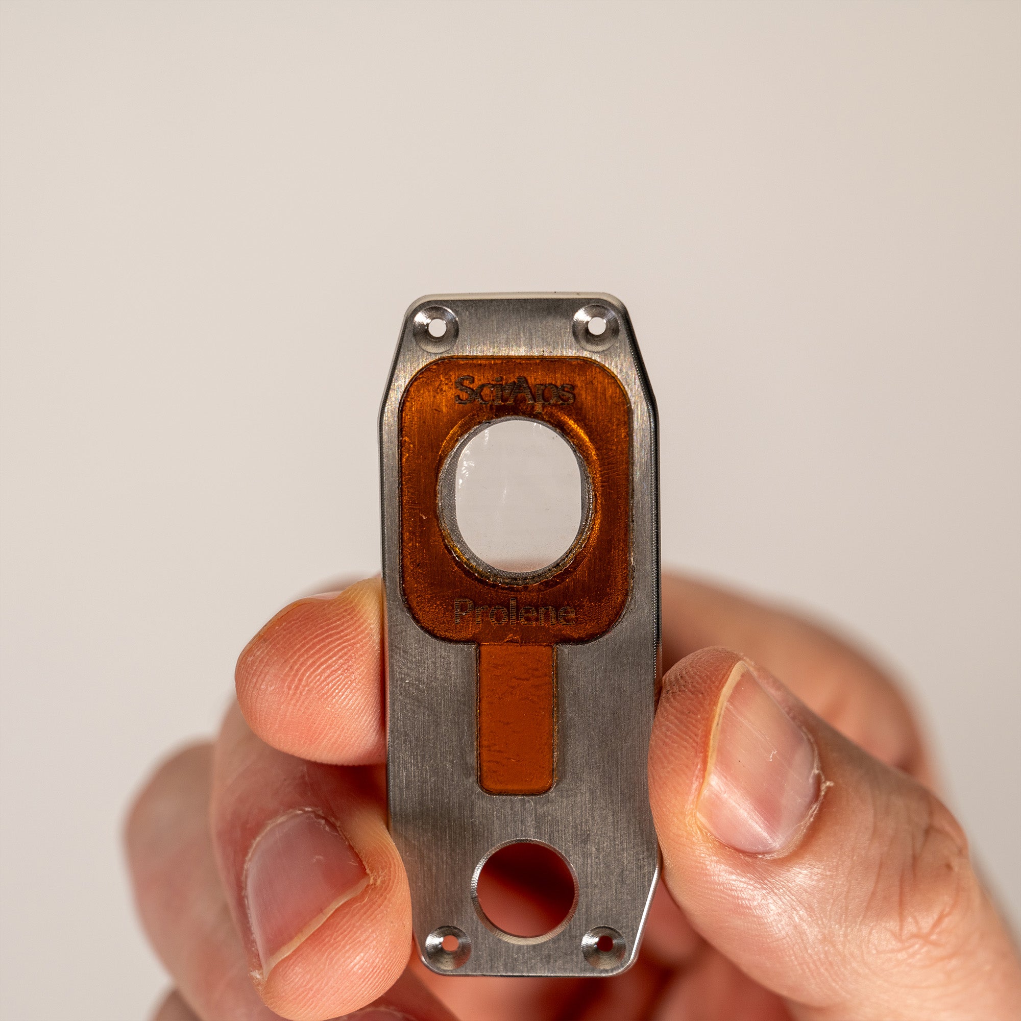 SciAps X-Series Stick-On Prolene Window on X-550 Faceplate
