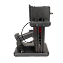 The SciAps X-Series Handheld XRF Benchtop Test Stand showing the X555 docked for reference