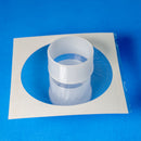 Thermo Scientific ARL ADVANT'X Mylar Film Carrier Frame for EDXRF or XRF Applications showing cup application