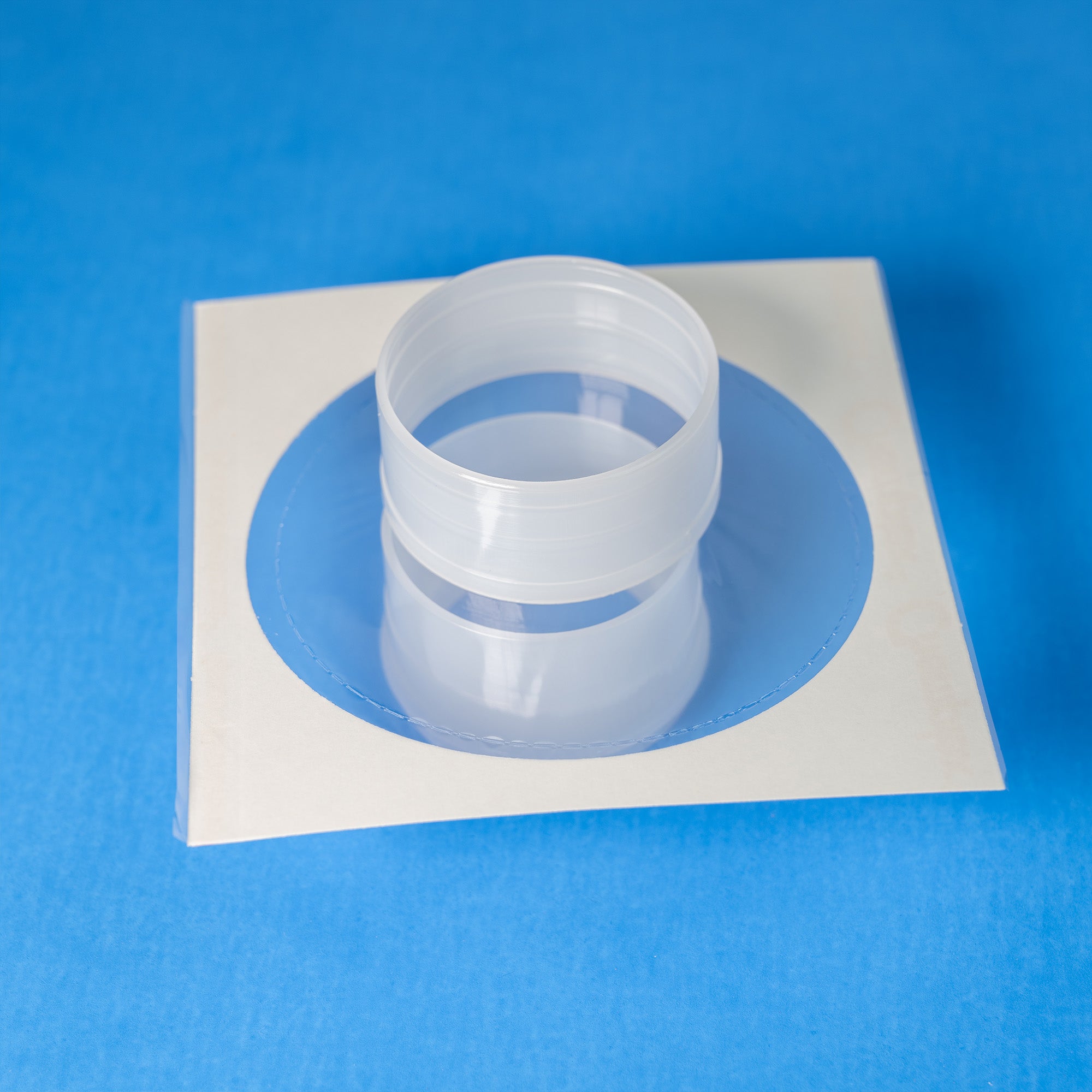 Thermo Scientific ARL QUANT'X Sample Cups for XRF Analysis showing film application 