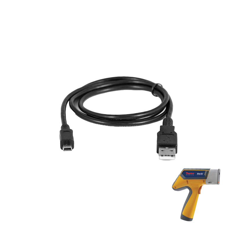 Thermo Scientific Niton XL2 USB Cable showing USB Cable Ends