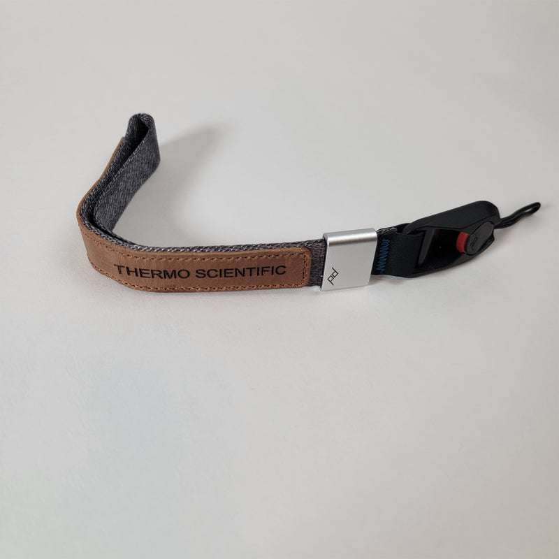 Thermo Scientific custom wrist strap for handheld XRF and handheld LIBS side view