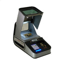 Buy a Thermo Scientific Niton DXL Benchtop XRF Precious Metals Analyzer Handheld XRF with Sample Chamber Open Showing Jewelry being Analyzed