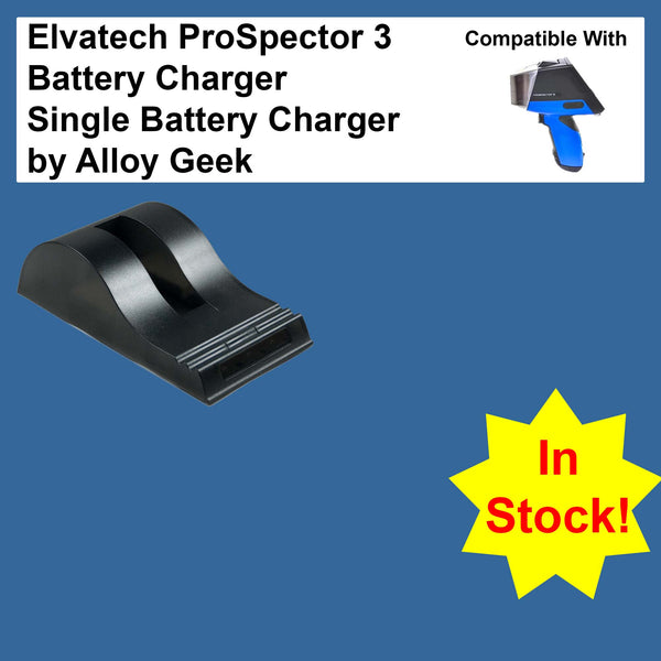 Elvatech ProSpector 3 Battery Charger by Alloy Geek Compatible models: Elvatech ProSpector 3, Elvatech ProSpector 3 Advanced, Elvatech ProSpector 3 Max