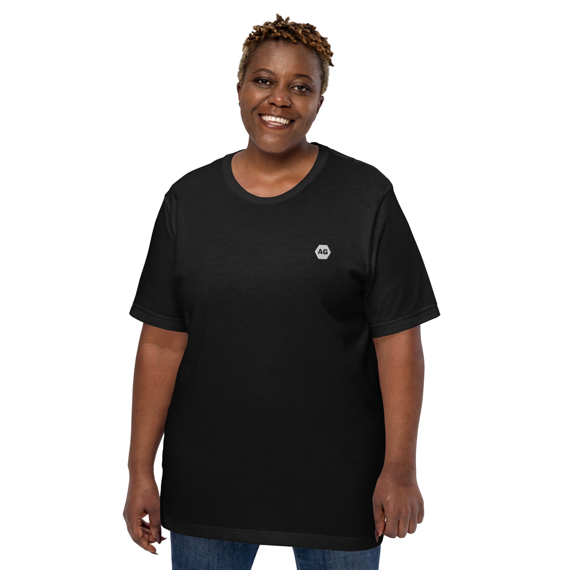 Alloy Geek "AG" Embroidered Unisex T-Shirt